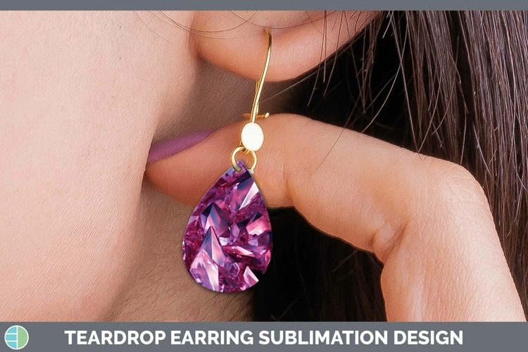 GorgeousValentine Teardrop Earrings design.