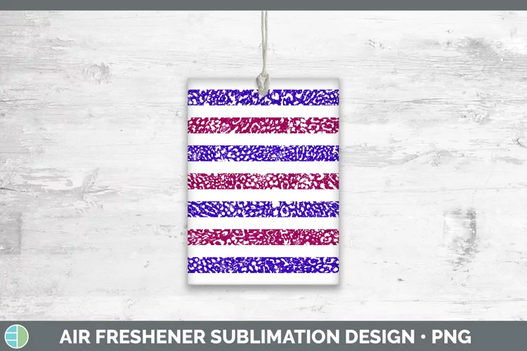Valentine Jaguar Print Air Freshener Sublimation Car Freshen