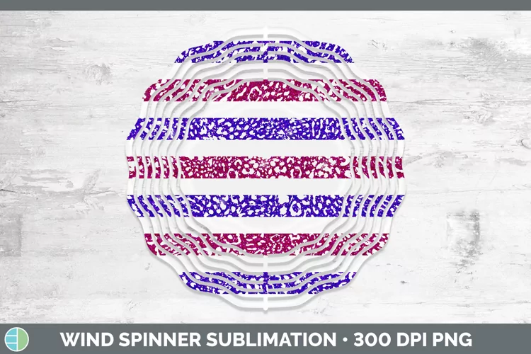 Valentine Jaguar Print Wind Spinner Sublimation Spinner Desi