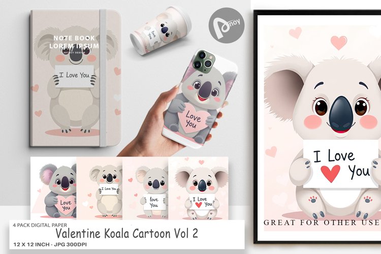 Valentine Scrapbook Paper
