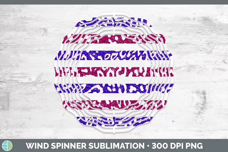 Valentine Leopard Print Wind Spinner Sublimation Spinner Des