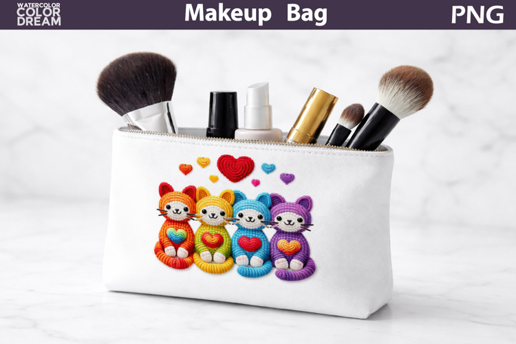 Makeup Bag Sublimation | Valentine Sublimation