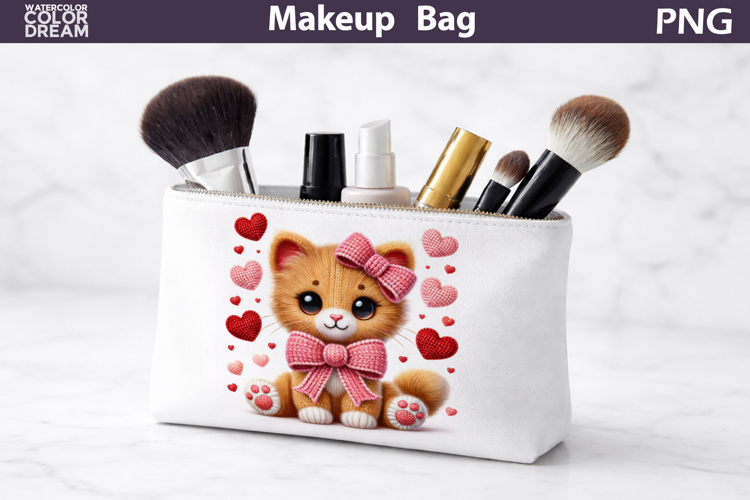 Makeup Bag Sublimation | Valentine Sublimation