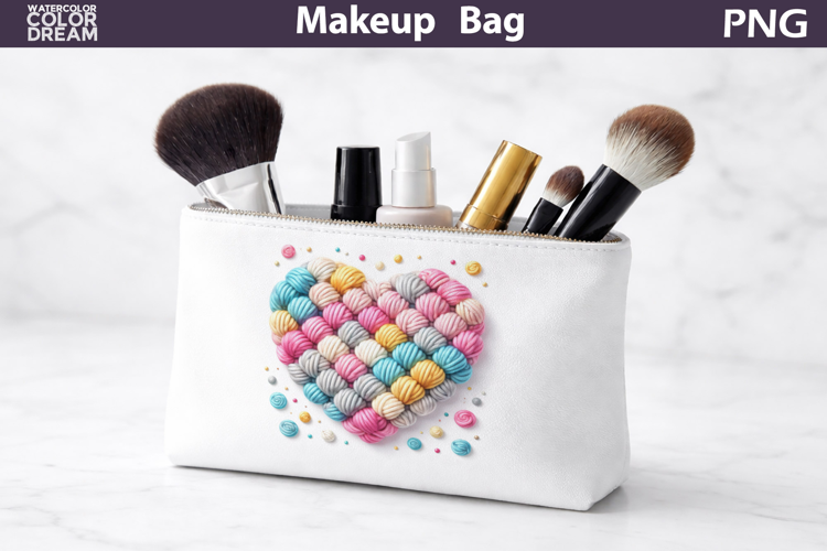 Makeup Bag Sublimation | Valentine Sublimation