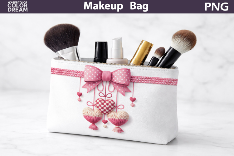 Makeup Bag Sublimation | Valentine Sublimation