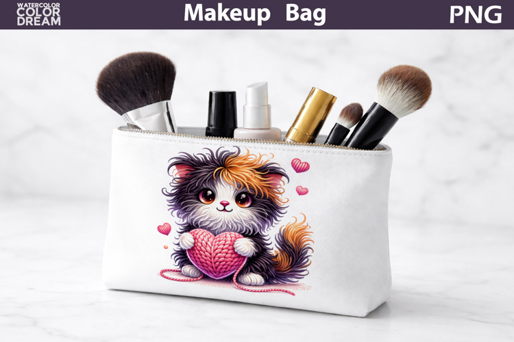 Makeup Bag Sublimation | Valentine Sublimation