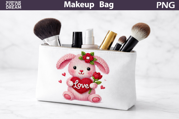 Makeup Bag Sublimation | Valentine Sublimation