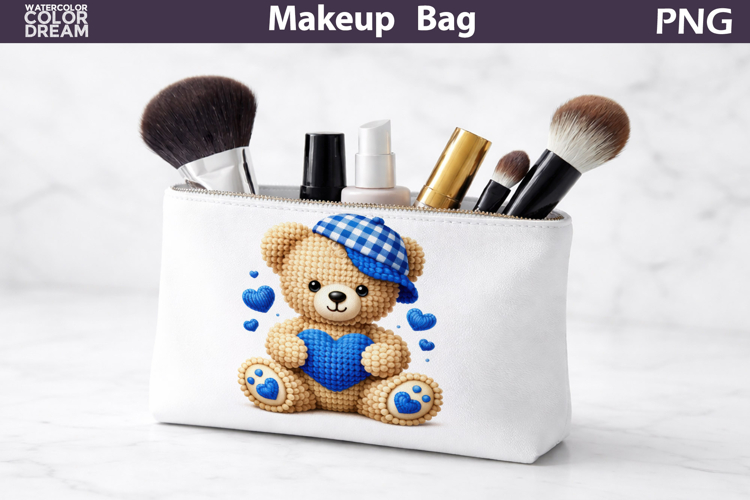 Makeup Bag Sublimation | Valentine Sublimation