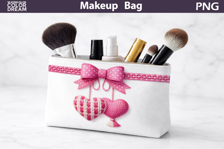 Makeup Bag Sublimation | Valentine Sublimation