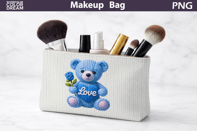 Makeup Bag Sublimation | Valentines Day Sublimation