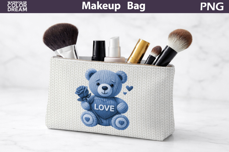 Makeup Bag Sublimation | Valentines Day Sublimation