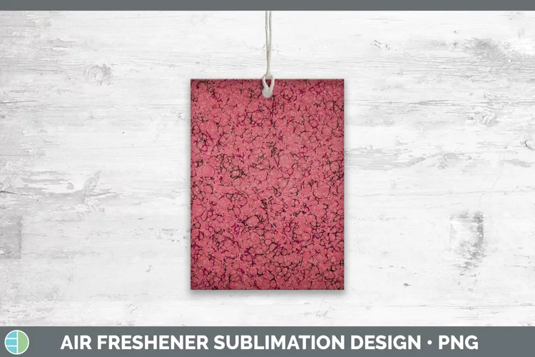 Valentine Marble Air Freshener Sublimation Car Freshener Des
