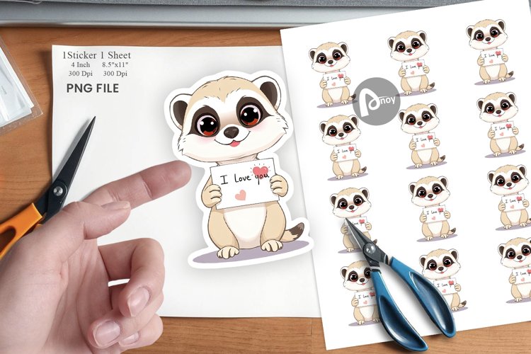 Meerkat Clipart Image 17