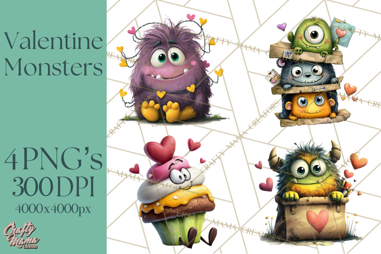 Cute Monster Clipart