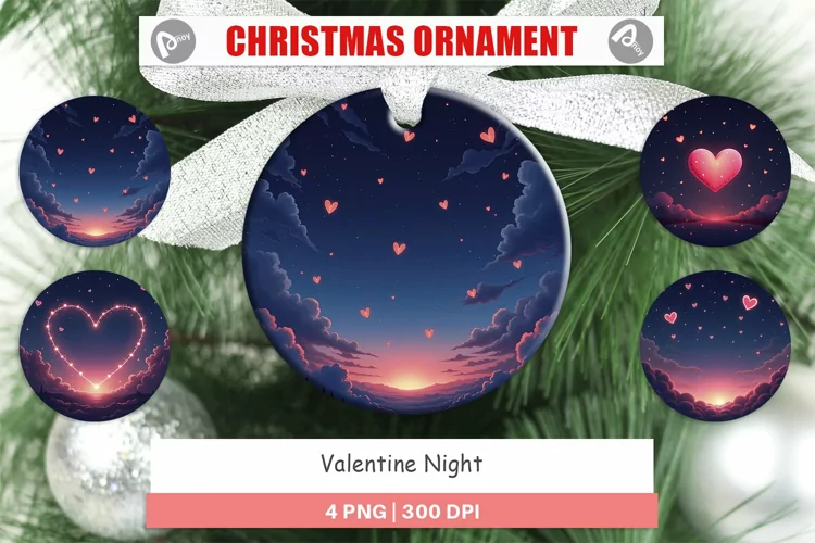 Ornament Valentine Night