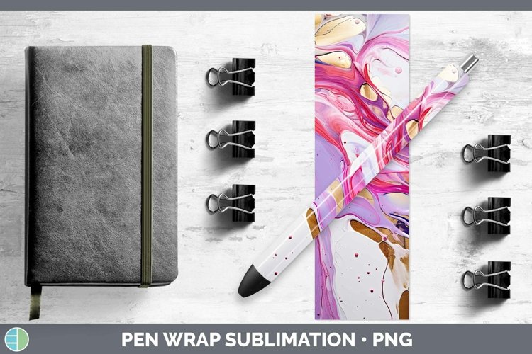 GorgeousValentine Pen Wrap design.