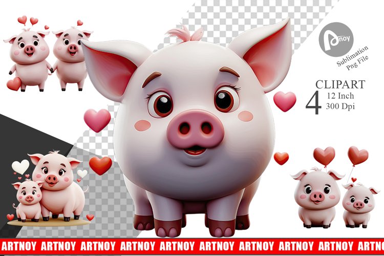 Pig Png Image 12