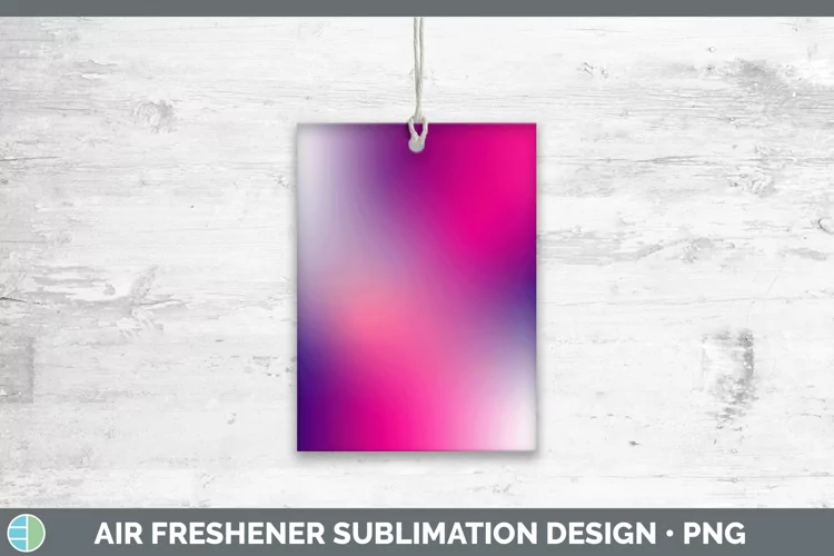 Valentine Pink Purple Air Freshener Sublimation Car Freshene