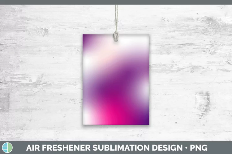 Valentine Pink Purple Air Freshener Sublimation Car Freshene