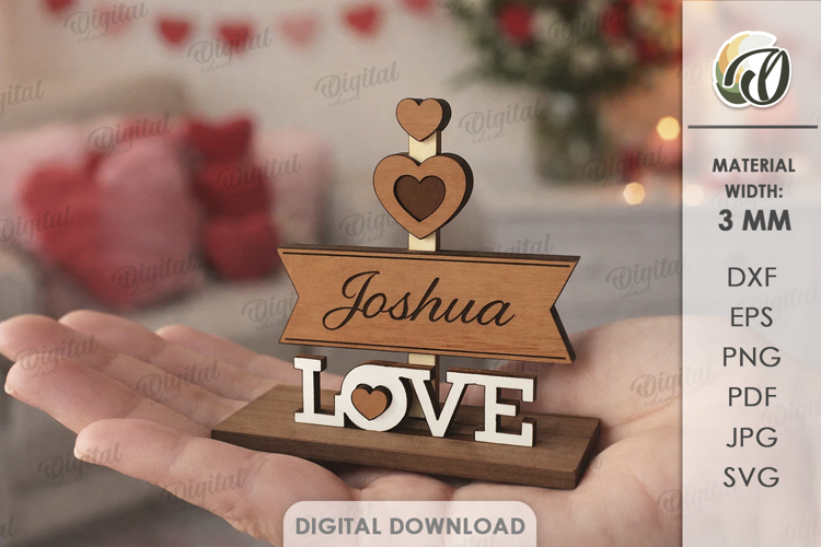 Laser Cut Stand Image 3