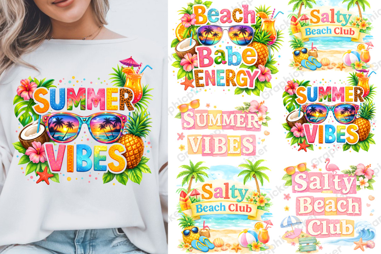 Summer Sublimation Design Image 21
