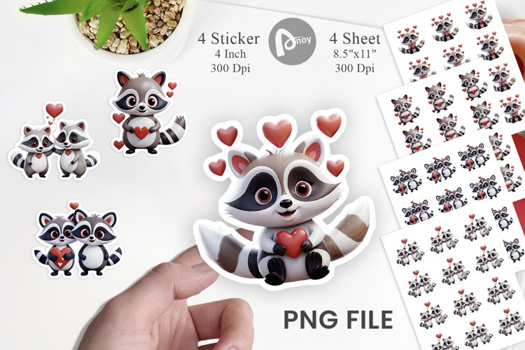 Raccoon Clipart Image 23