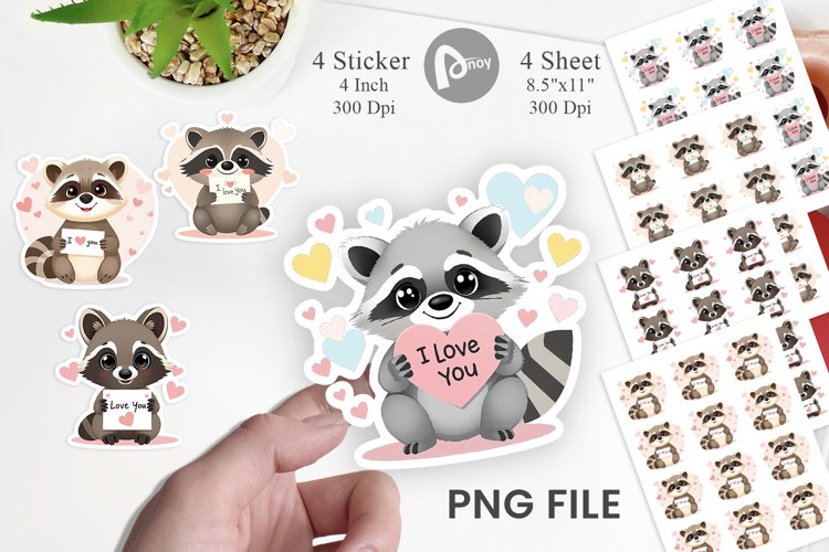 Raccoon Clipart Image 4