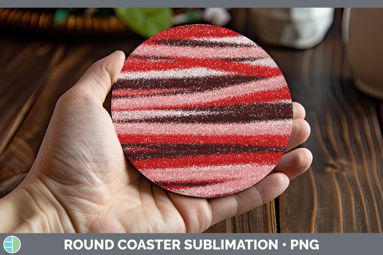 GorgeousValentine Round Coaster design.
