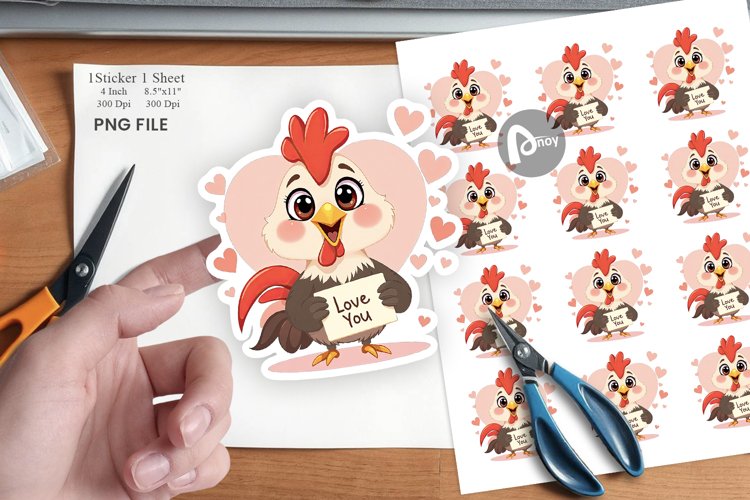 Rooster Clipart Image 6