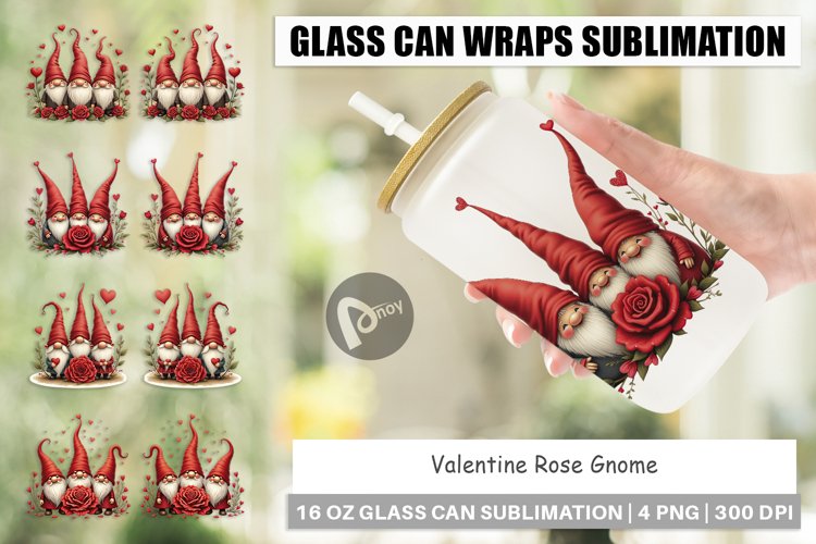 Valentine Gnome Clipart Image 6