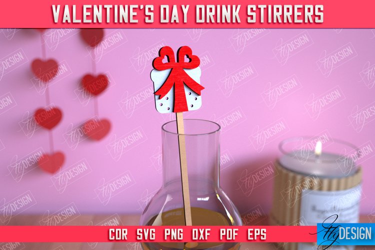 Valentines Drink Stirrer|Cocktail Stirrer|Valentines Signs