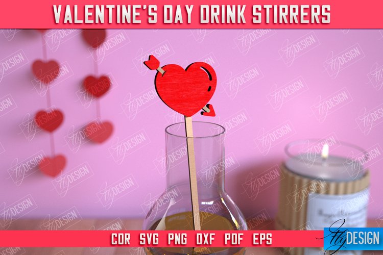 Valentines Drink Stirrer|Cocktail Stirrer|Valentines Signs