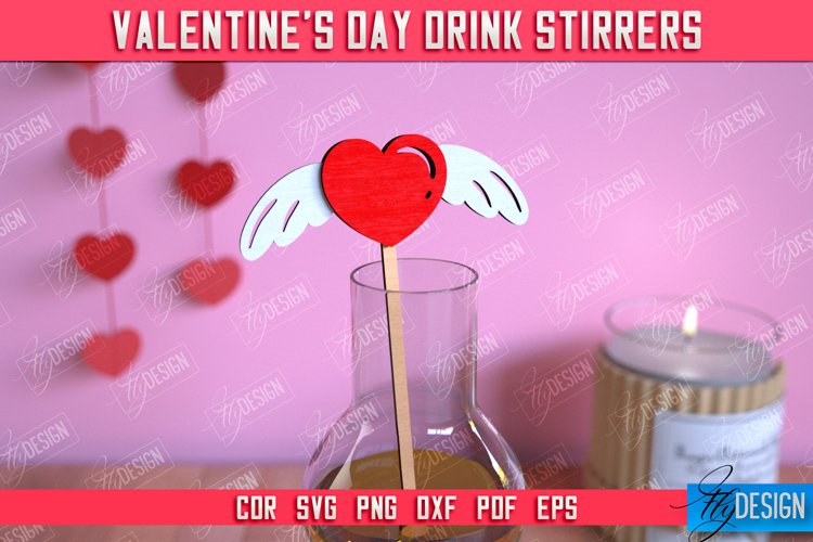 Valentines Drink Stirrer|Cocktail Stirrer|Valentines Signs