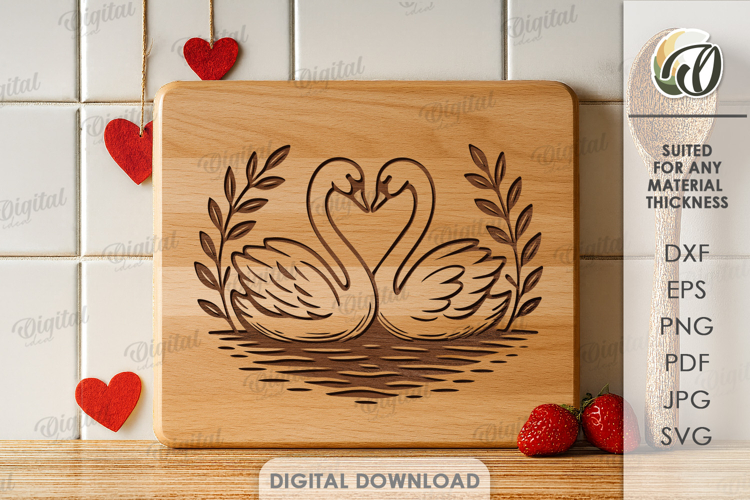 Valentines Day Engraving Laser Cut. Valentines SVG