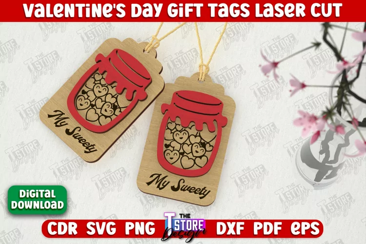 Valentine's Day Tag | Gift Tag | Romantic | Valentine's Gift