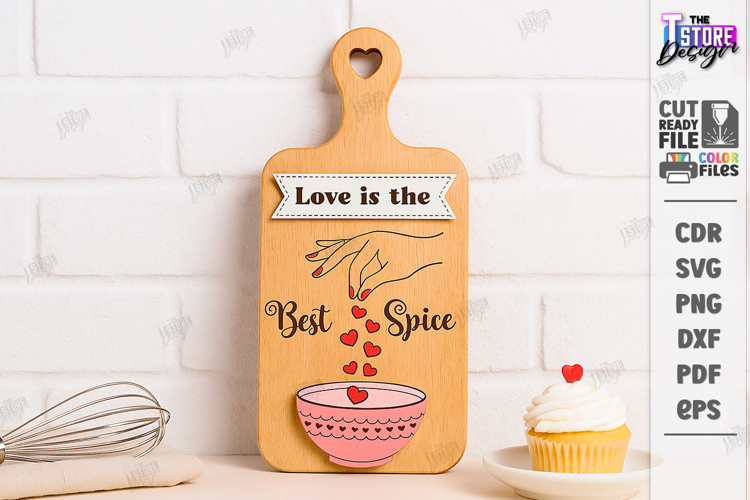 Valentine’s Day Mini Cutting Board Laser Cut|Love Signs SVG