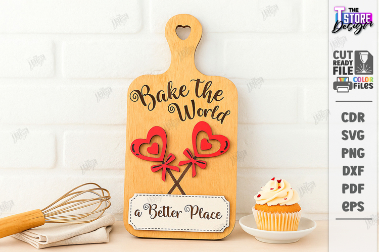 Valentine’s Day Mini Cutting Board Laser Cut|Love Signs SVG