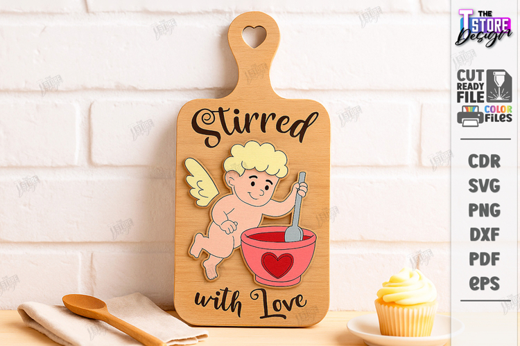 Valentine’s Day Mini Cutting Board Laser Cut|Love Signs SVG