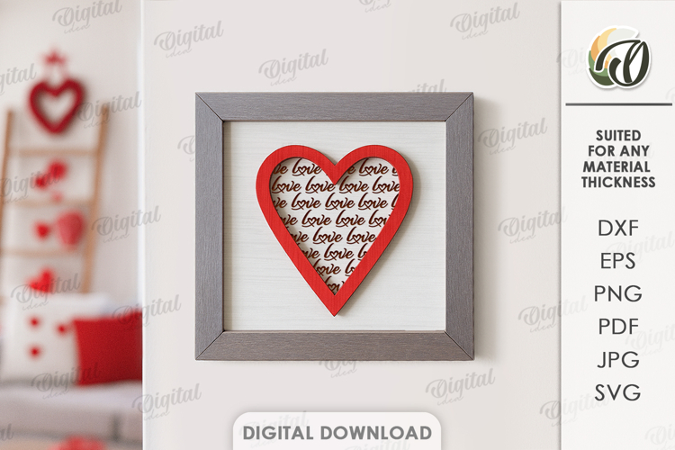 3d Heart Svg Image 16