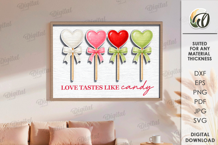 Valentines Day Wall Decor Laser Cut. Wall Decor SVG