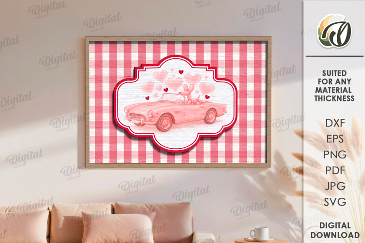 Valentines Day Wall Decor Laser Cut. Wall Decor SVG