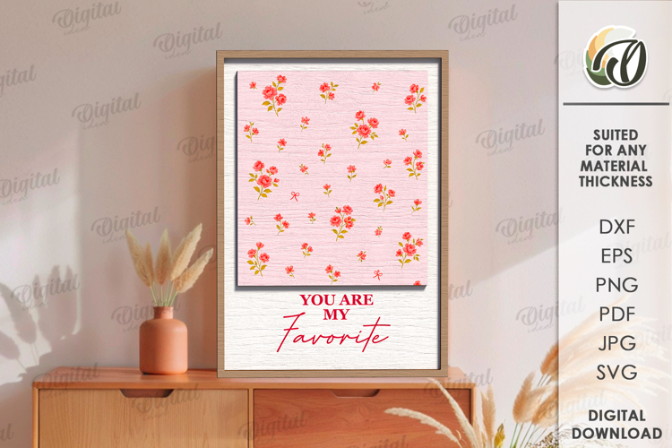 Valentines Day Wall Decor Laser Cut. Wall Decor SVG