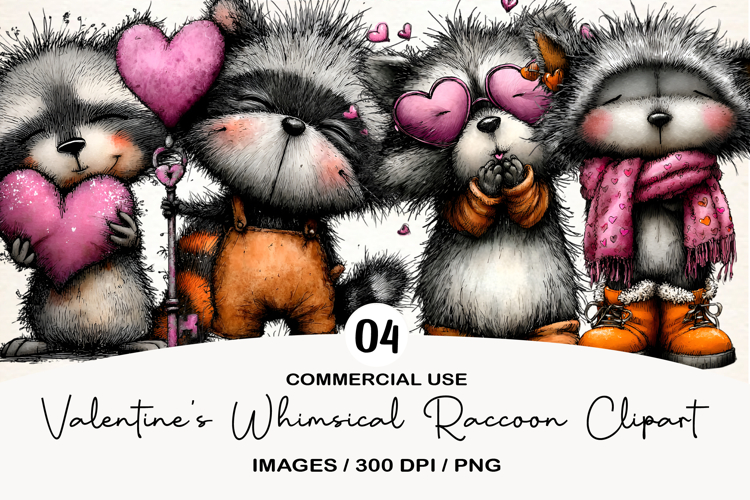 Raccoon Clipart Image 19