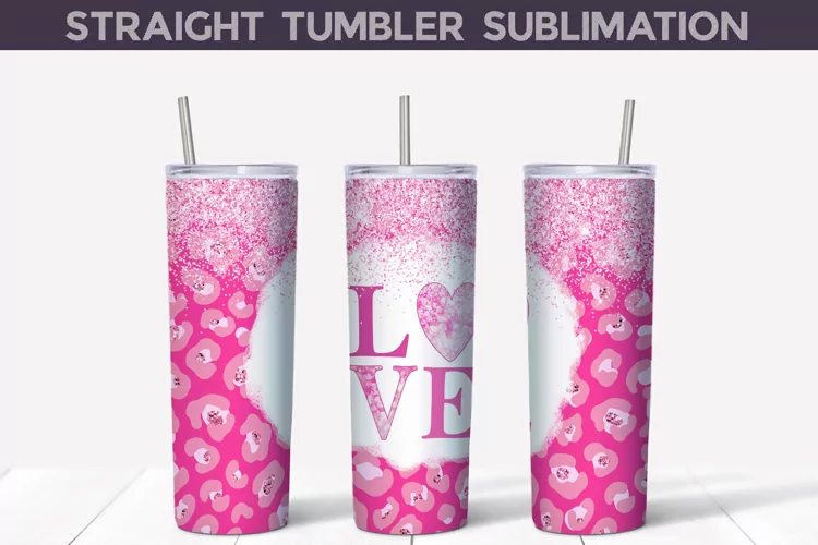 Love Valentine Tumbler Sublimation | Valentine Tumbler Wrap