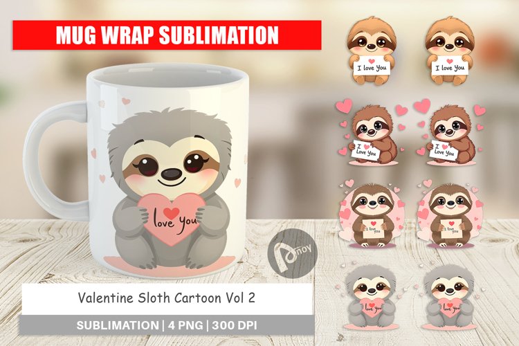 Sloth Clipart Image 12
