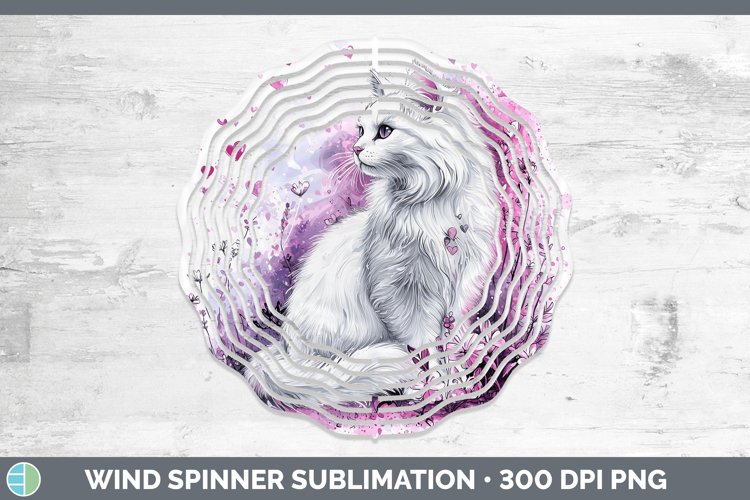 GorgeousValentine Splash Wind Spinner design.