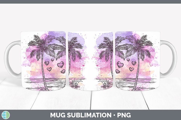 GorgeousValentine Splash Mug Wrap design.