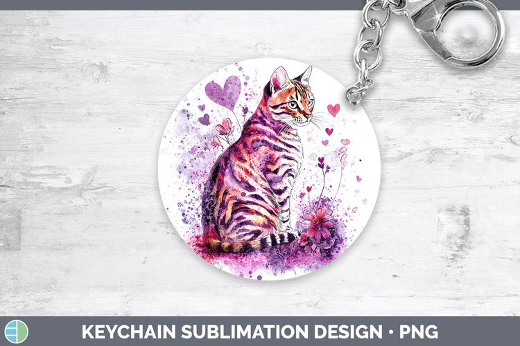 GorgeousValentine Splash Keychain design.
