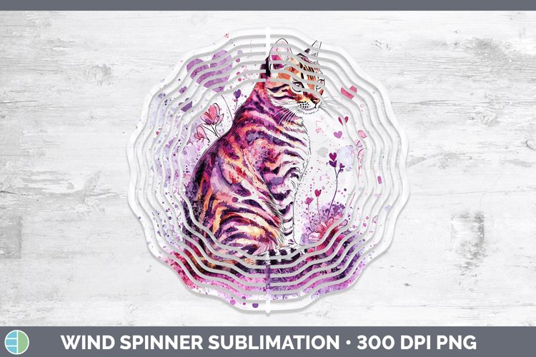 GorgeousValentine Splash Wind Spinner design.
