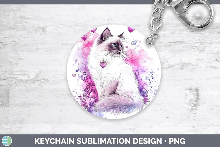 GorgeousValentine Splash Keychain design.